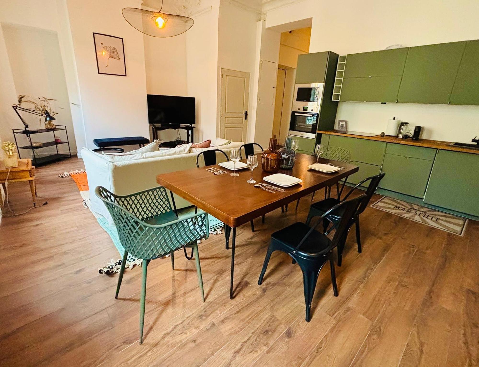 Ferienwohnung Grand T4 Au Coeur De Marseilles Exterior foto